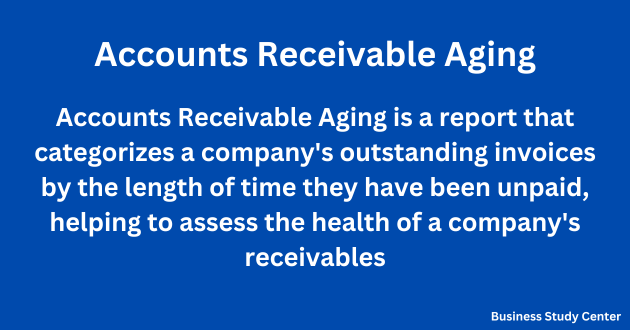 Accounts Receivable Aging