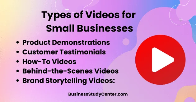 Types of Videos for Small Businesses